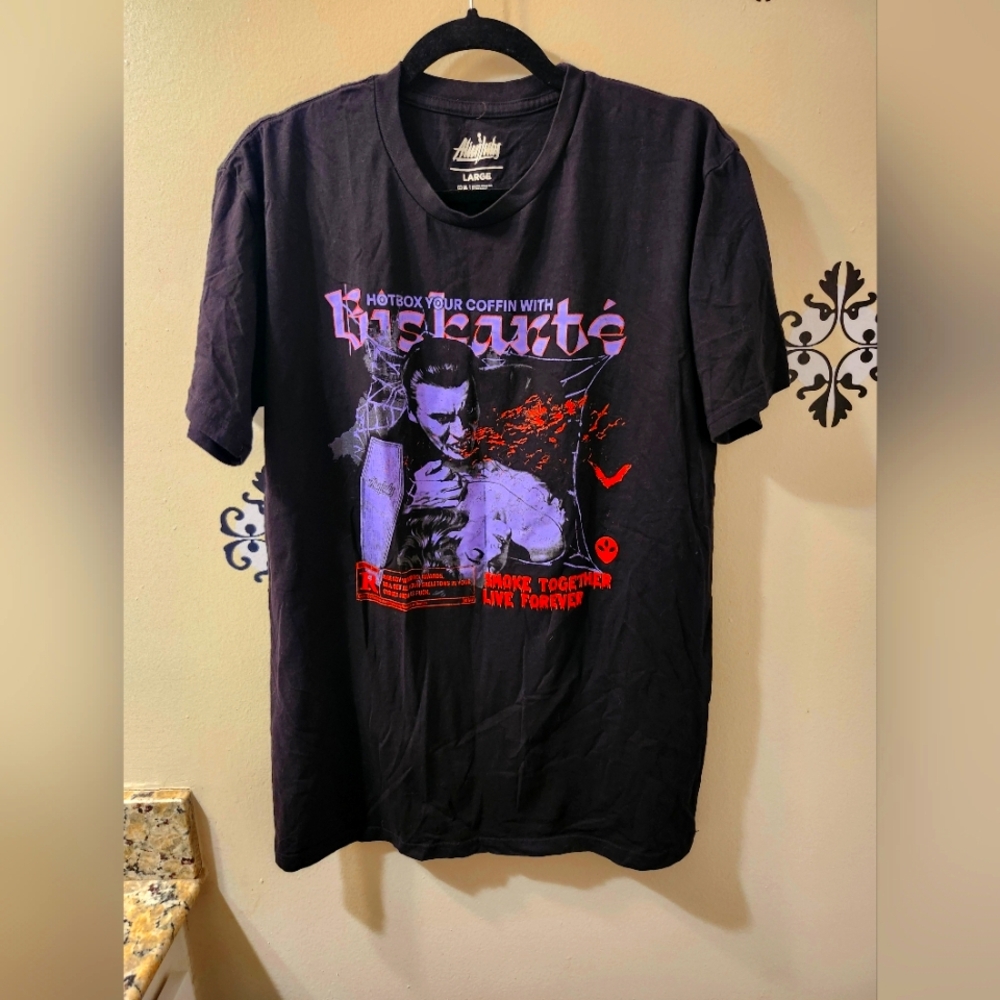 Alienlabs Black Graphic T-shirt